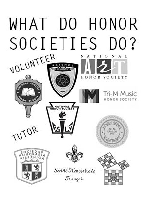 Honor societies help community, school