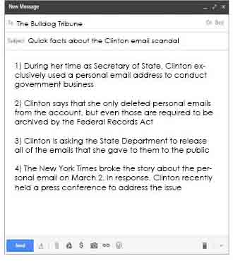 Clinton Scandal Stirs Trouble for Possible 2016 Presidential Run