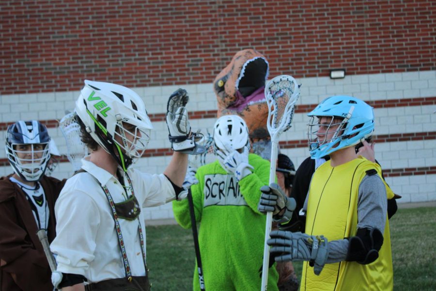 Facing Off Without Faces: Lacrosse Dresses Up for Halloween