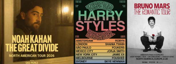 The Big Three of 2026 Music Releases: Kahan, Styles, and Mars